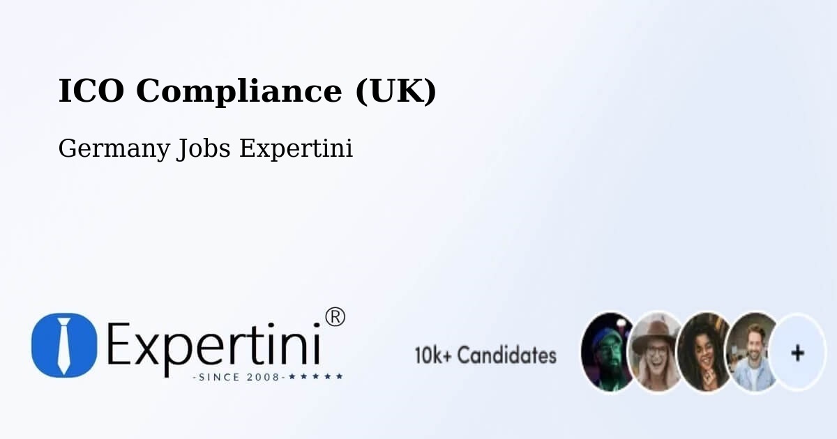 UK Data Protection & ICO Compliance – Büchen - Germany Jobs Expertini