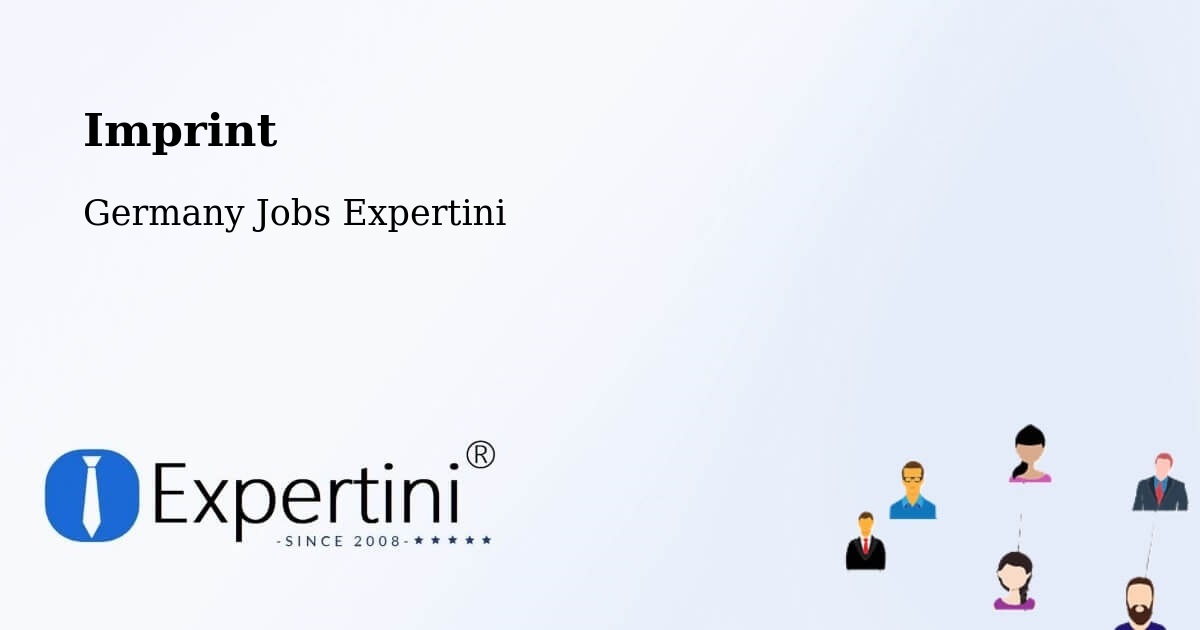 Imprint – Büchen - Germany Jobs Expertini