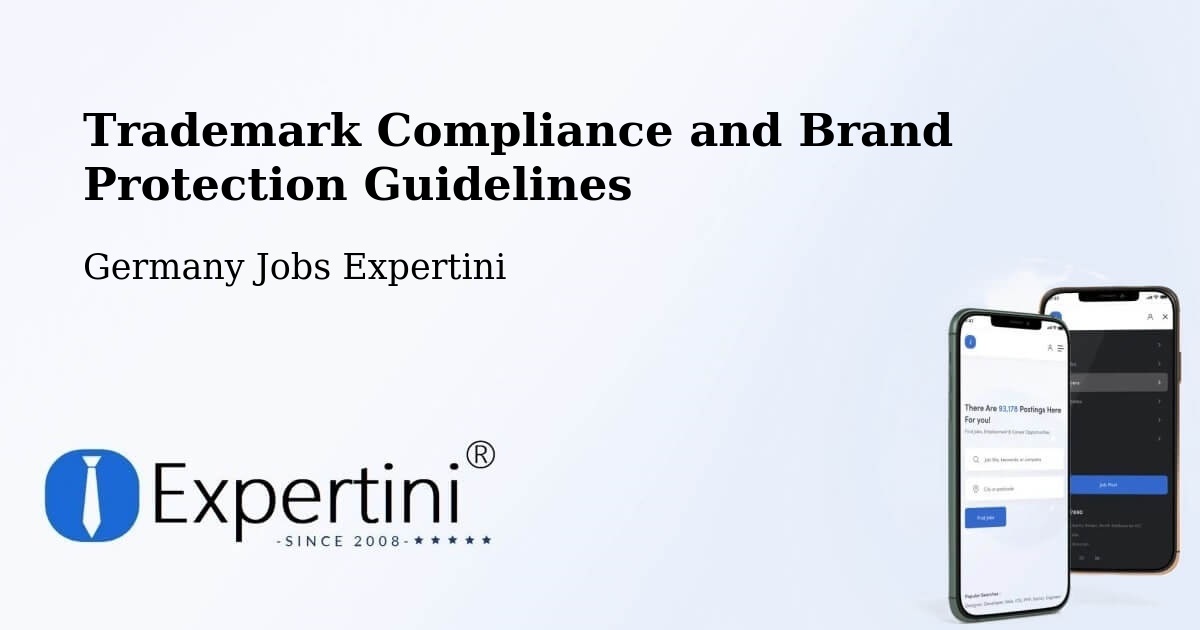 Trademark & Brand Protection Guidelines – Büchen - Germany Jobs Expertini